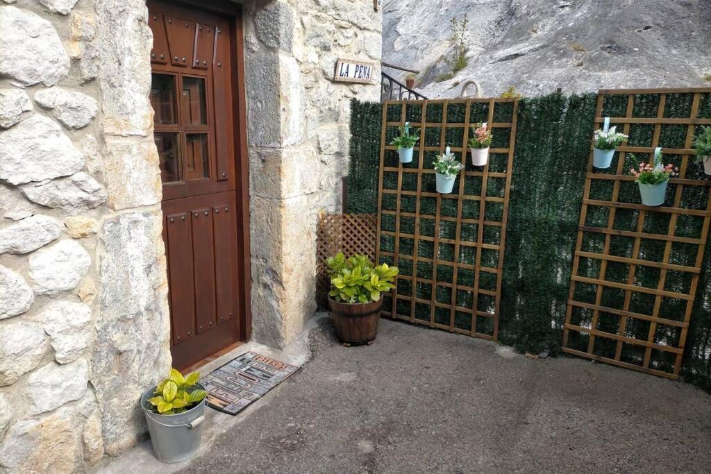 Casa Rural La Pena En Unquera Exterior foto