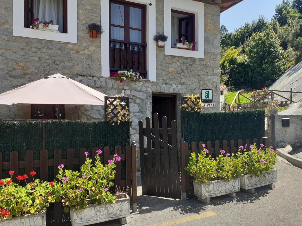 Casa Rural La Pena En Unquera Exterior foto